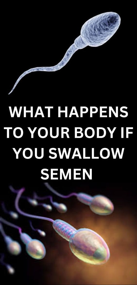 What Happens To Your Body If You Swallow Semen