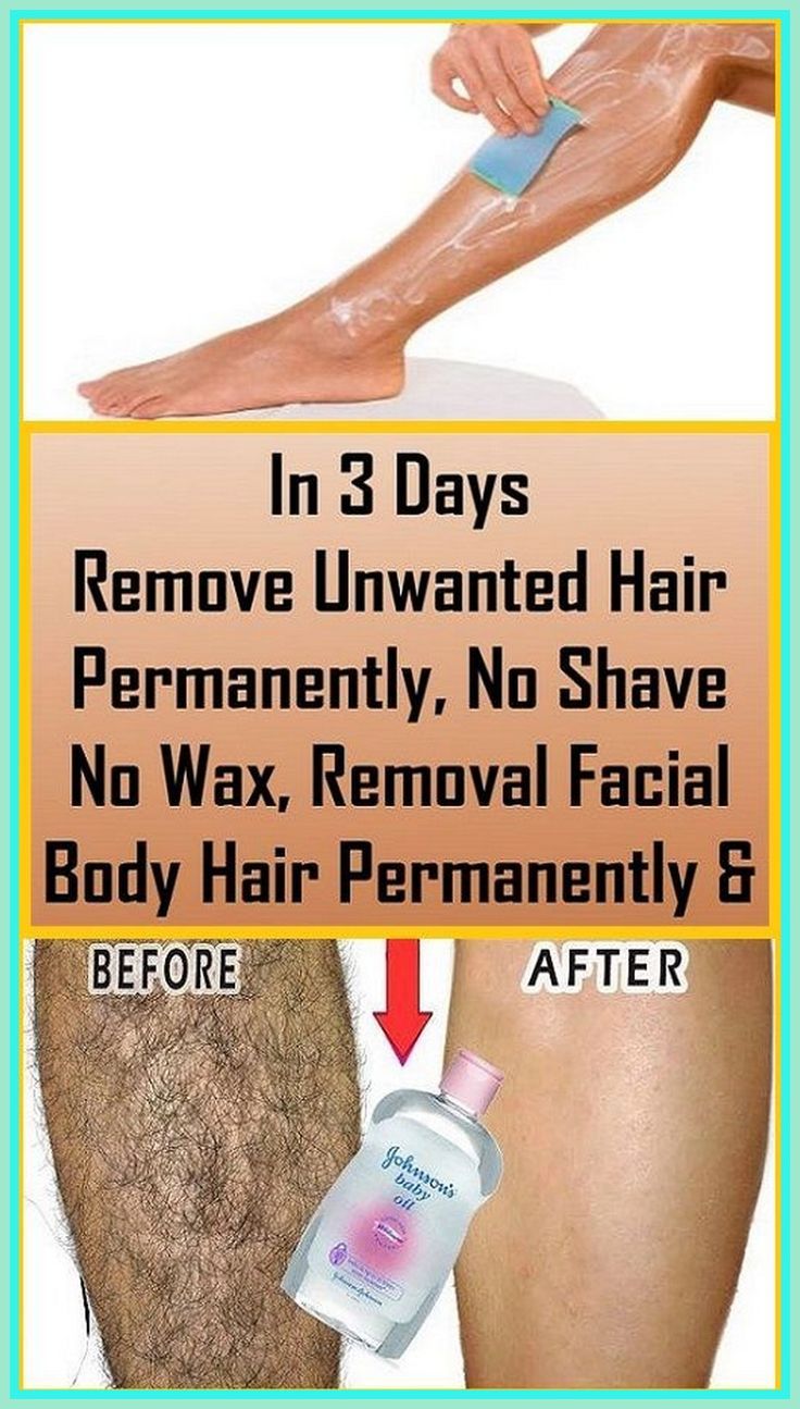 How To Remove Body Hair Permanently Without Waxing Or Shaving 